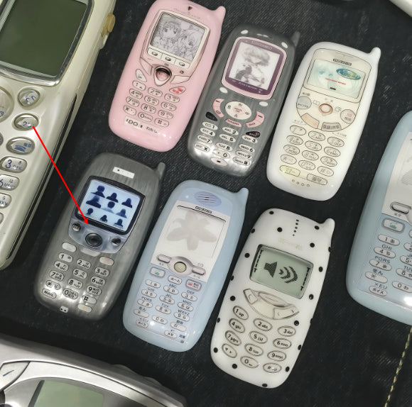 Clip de cheveux en forme de téléphone original Retro Dream core Et Y2K Vibes