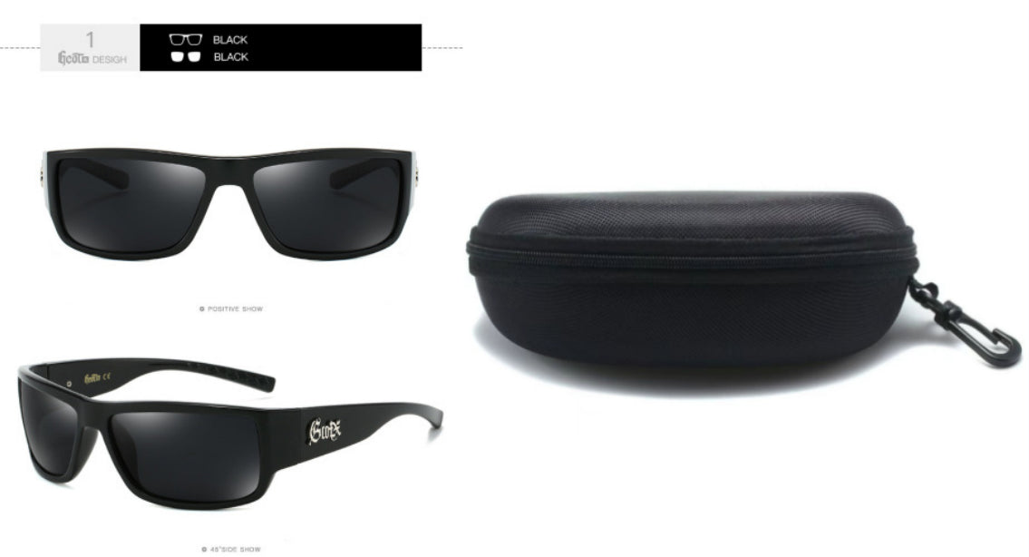 Lunettes de soleil Polarisées Hip-hop Fashion