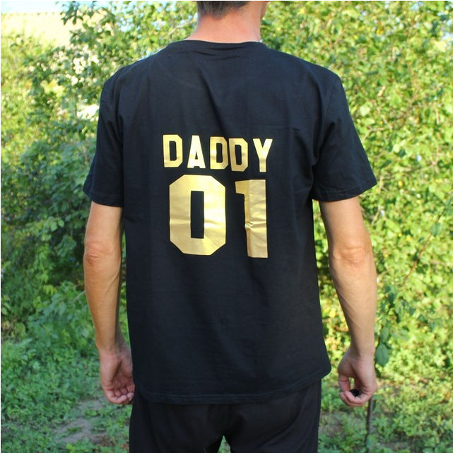 T-shirt à manches courtes pour parents et enfants