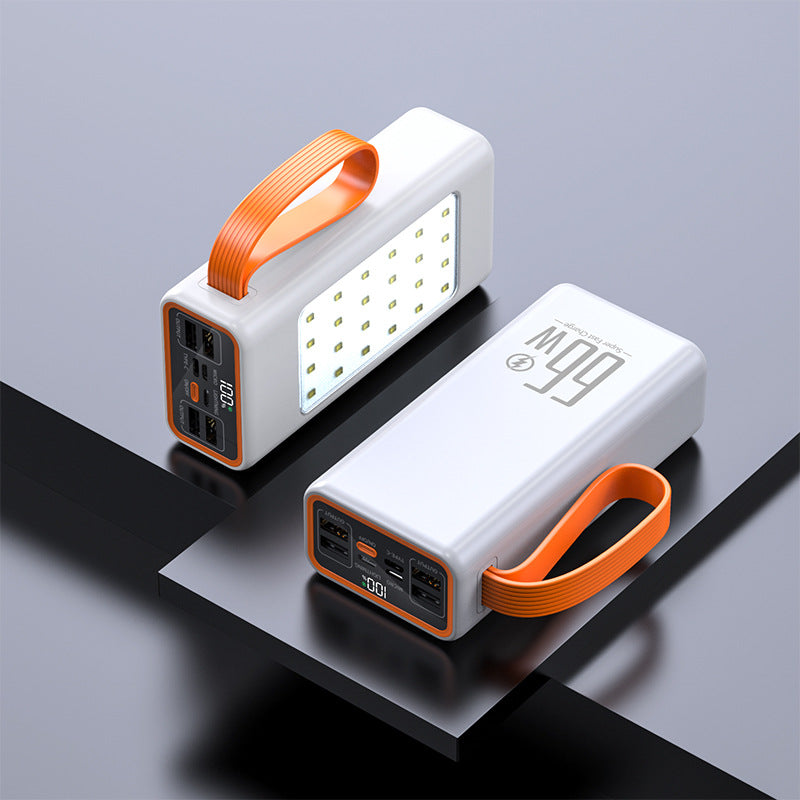 Power Bank Super Capacité Solar Outdoor Portable Camping Backup Mobile