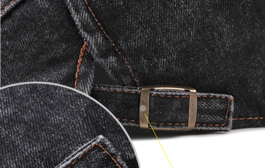 Fashion Wash Denim Beret Hommes