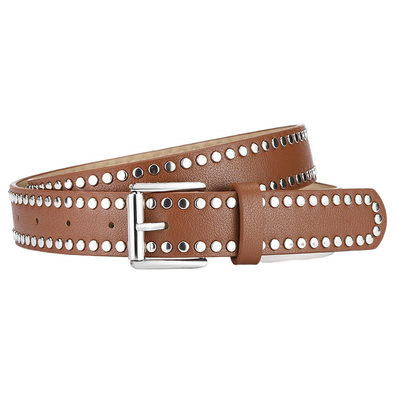 Ceinture de denim polyvalente pour femmes