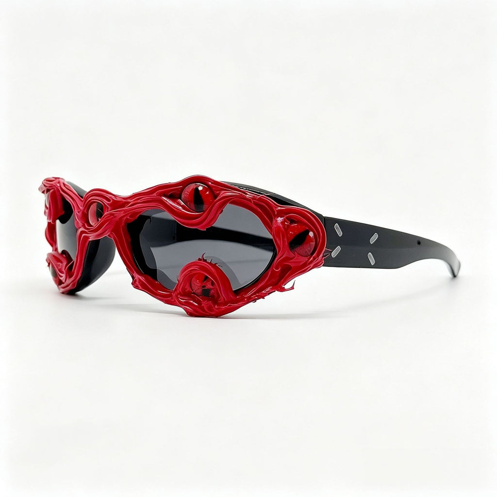 Lunettes de soleil 3D de forme Eyeball