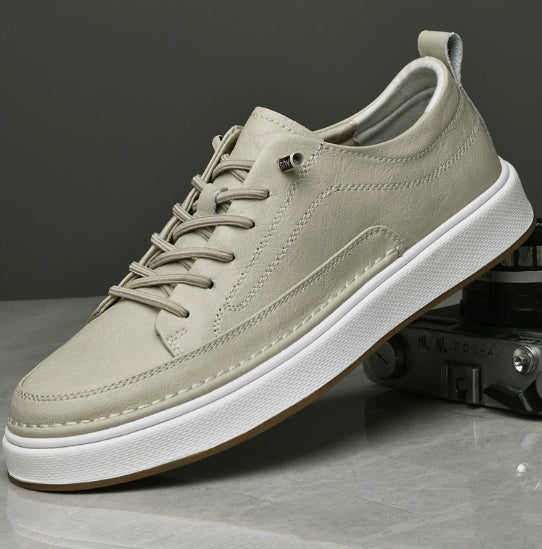 Sneakers Casual en cuir simple pour hommes