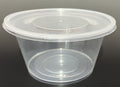 Jetable croustillant-transparent-plastique-1000ml-4 pcs