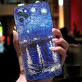 Van Gogh Starry Sky Téléphone portable 3D Soft Case