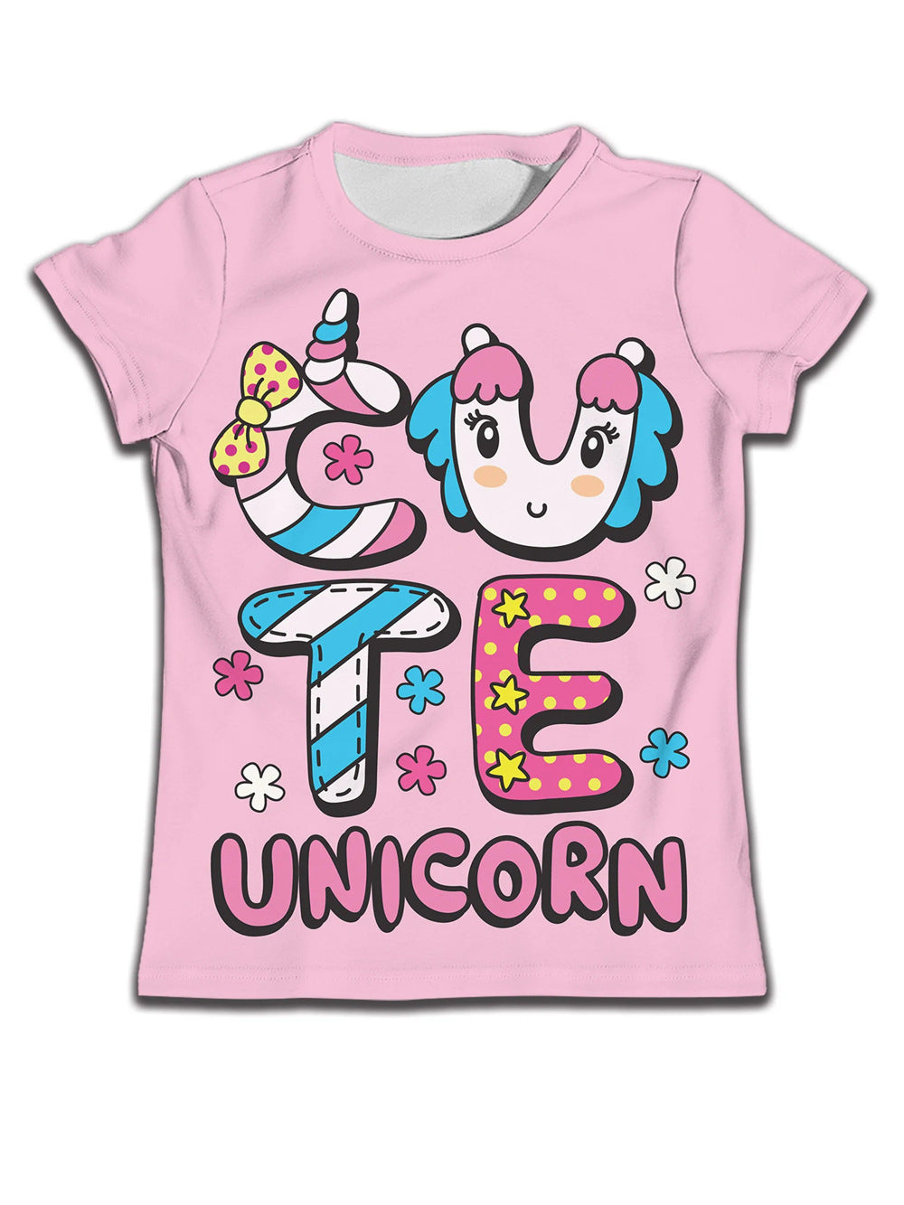 Enfants T-shirt garçon Vêtements Casual Soft T-shirt mignon Cat dessin animé