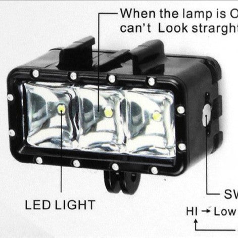 Accessoires de caméras de sport Lumière de plongée sous-marine