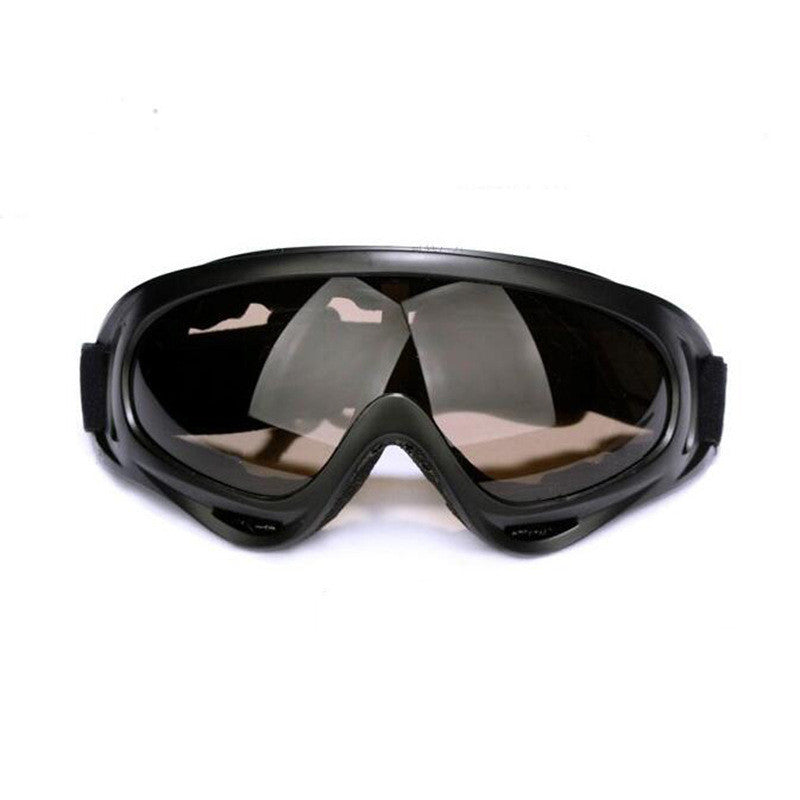 Les lunettes de sport de moto contre le vent et les ventilateurs de sable