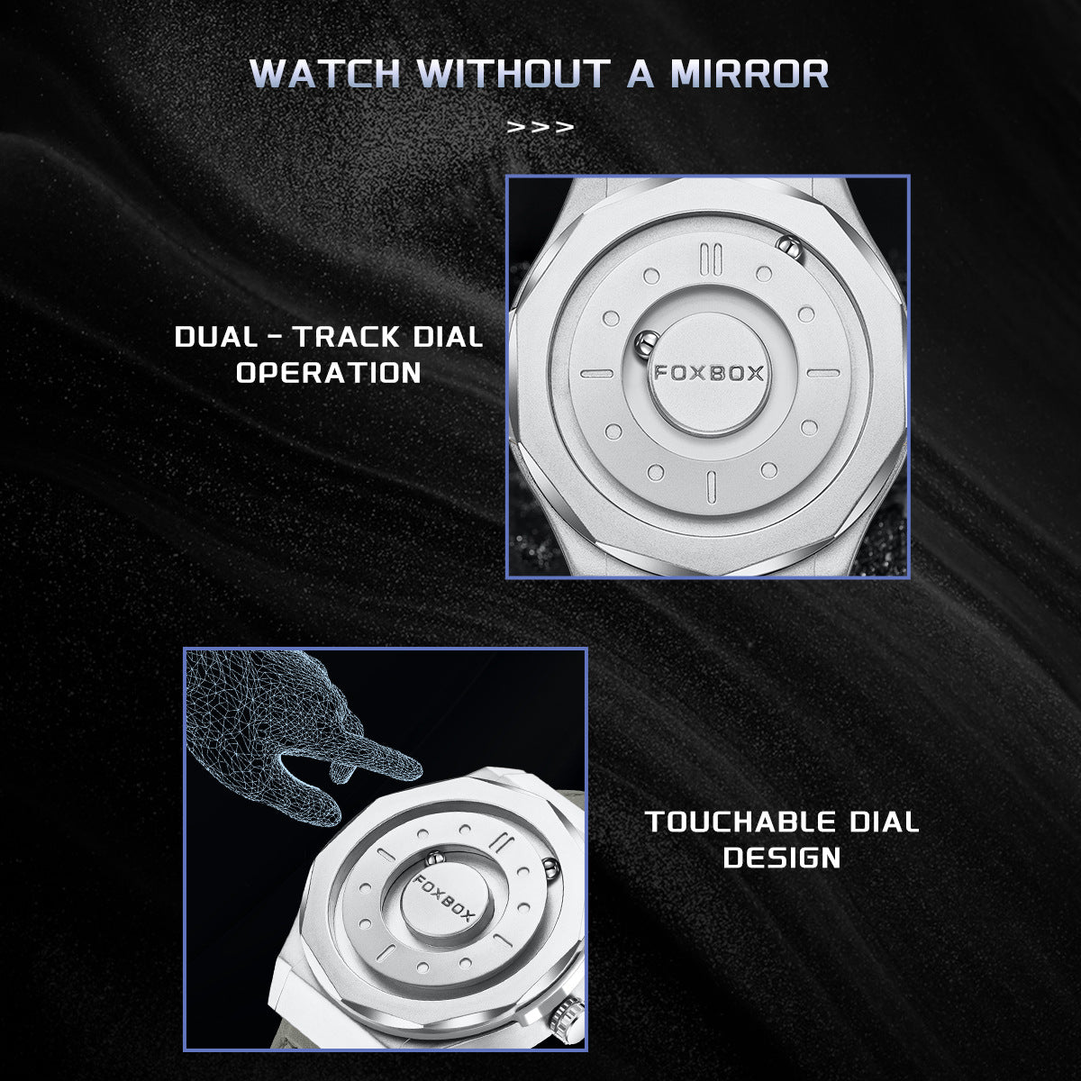 Montre Quartz avec un design de boule magnétique personnalisé
