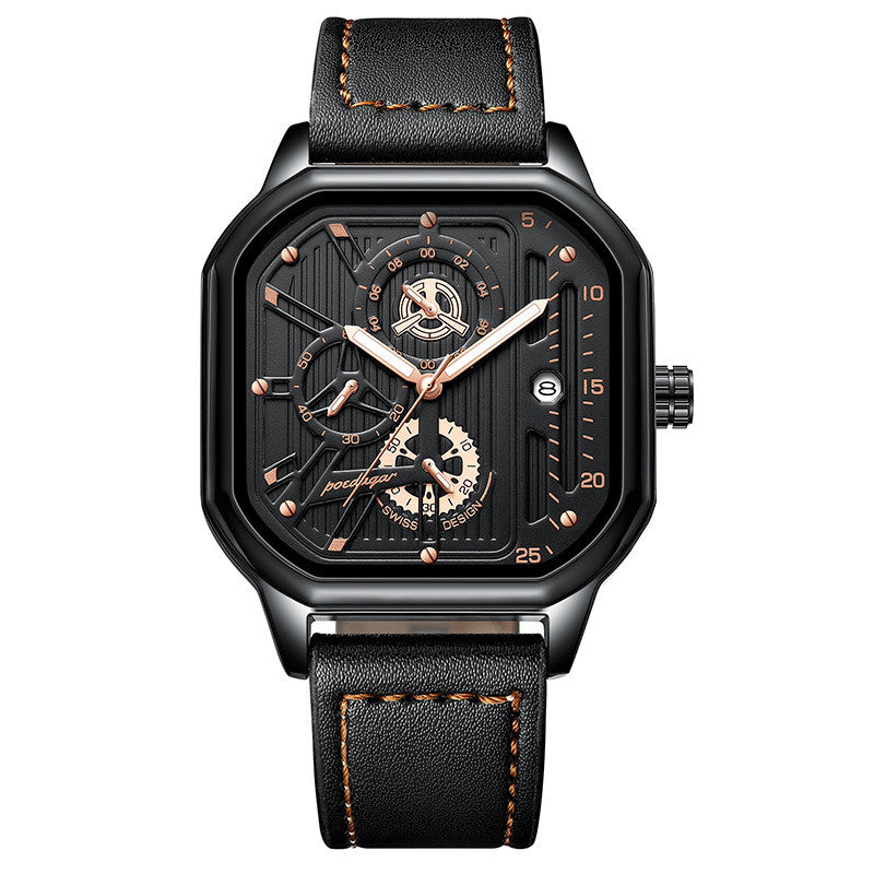 Men's Multifunctional Quartz Watch Band
