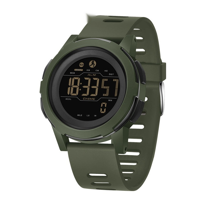 Sanda Calories Imperméable Multifonctionnel Shockproof Smart Homme et Femmes Montre