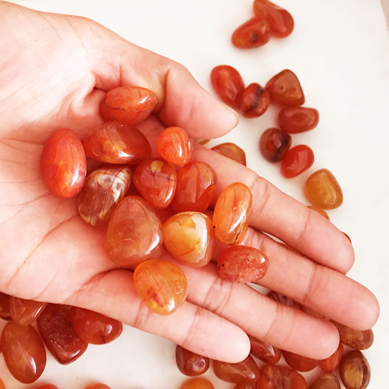 Carnelian Rough Stone Cristal Ornements Minéraux Specimen Rough Stone