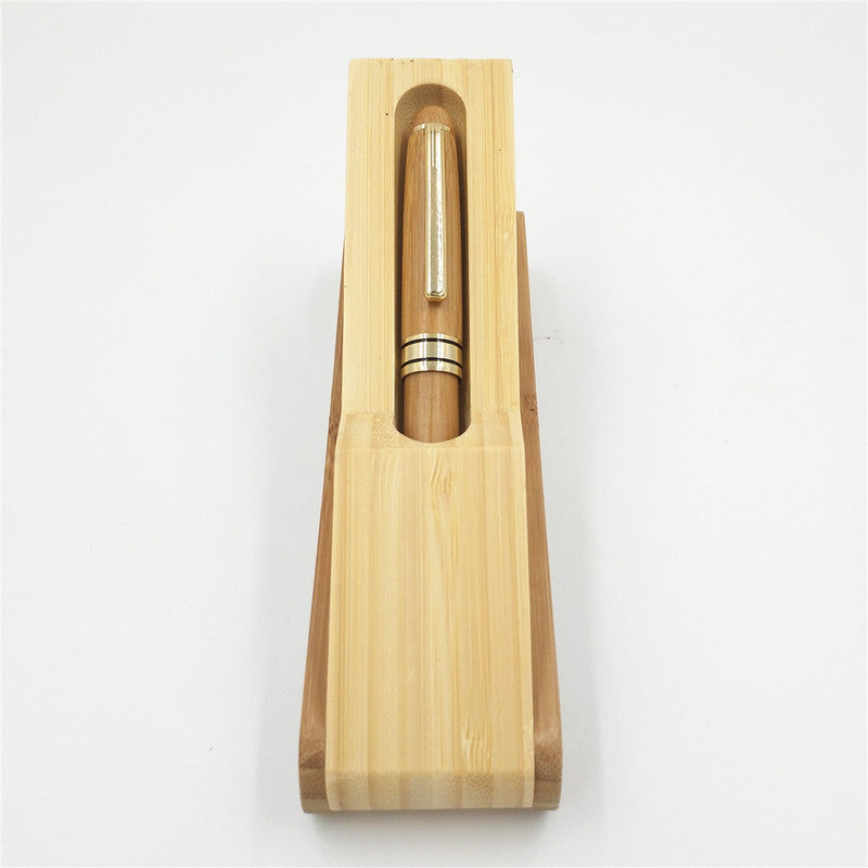 Set de stylo signature en bambou