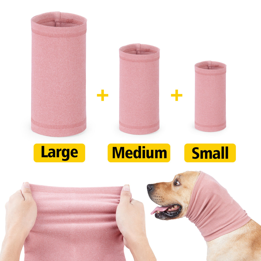 Lapin-fleece chien de chien confort et écharpe chaude