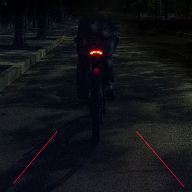 Smart Remote Control Bicycle Riding Laser Tail Light Accessoires