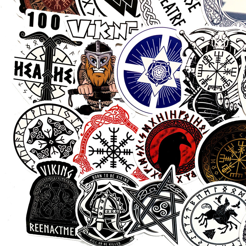 Stickers Ancienne Série Rune Bagages Commerce extérieur Voiture Graffiti