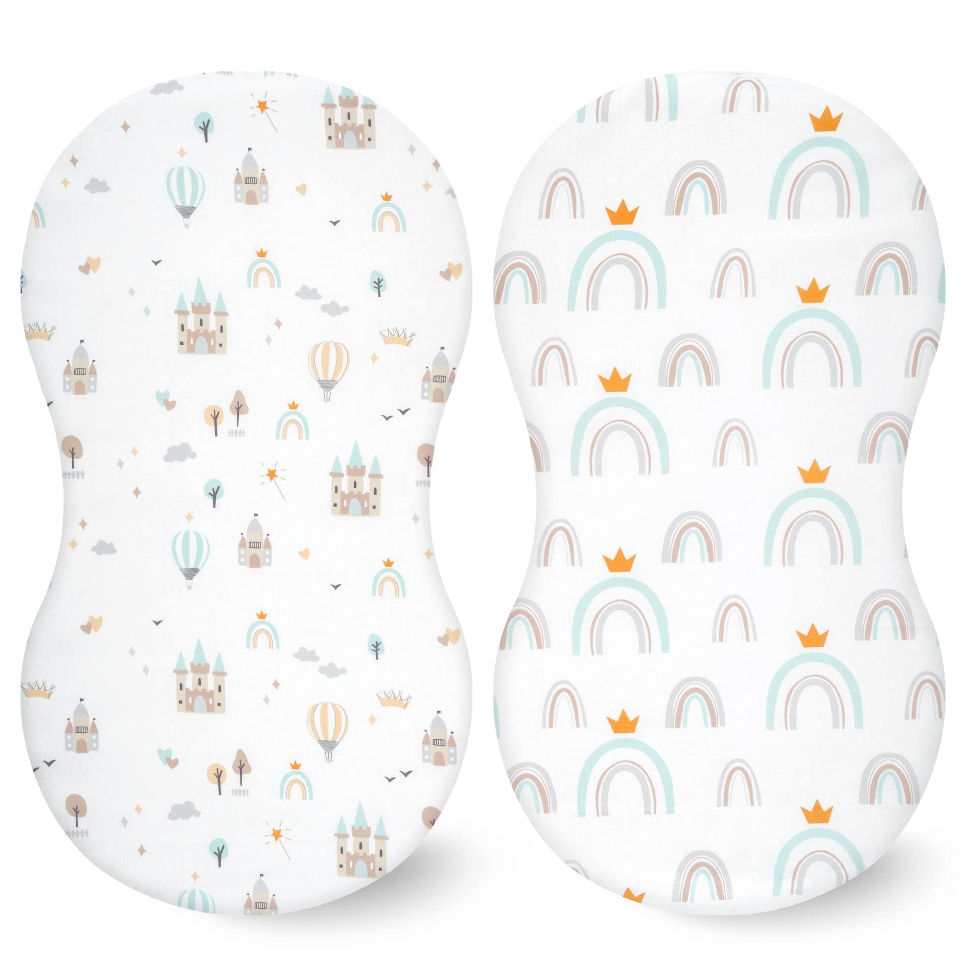 Baby Cradle Fixed Sheet Elastic Printing Table de soins pour bébé changement de couverture