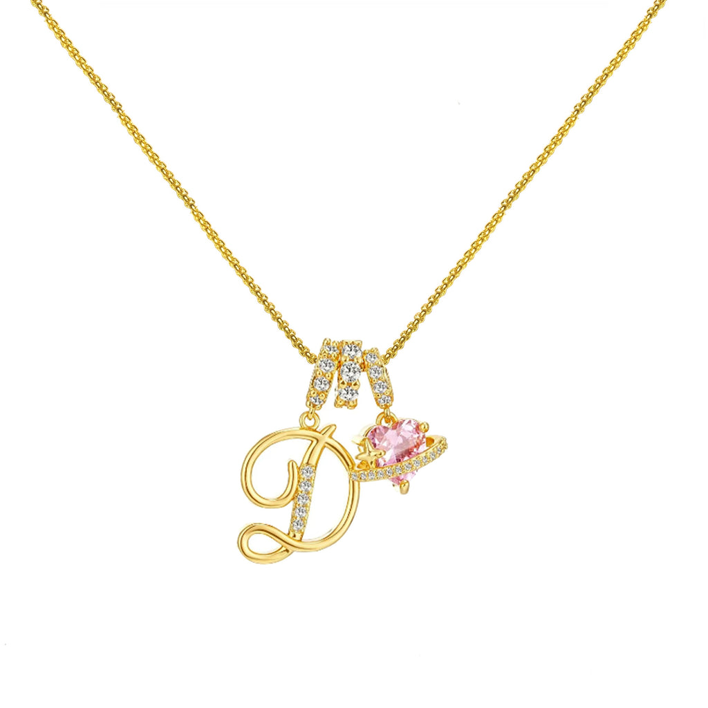 Dopamine 26 Anglais lettre collier fille légère luxe minorité haut sens