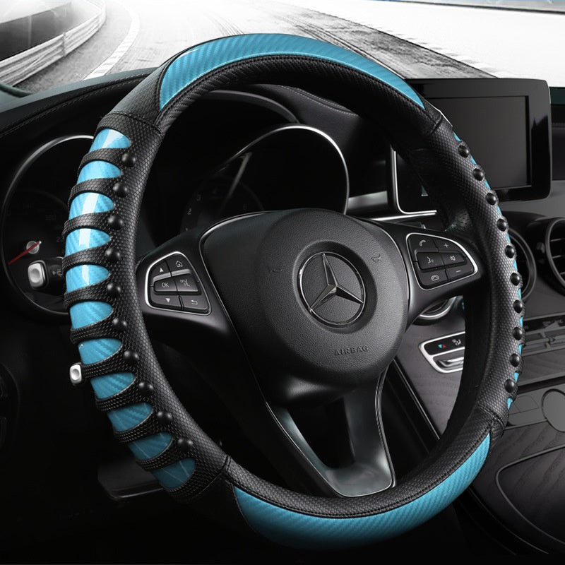 Leather Silicone Four Season Accessoires de voiture Couverture de volant