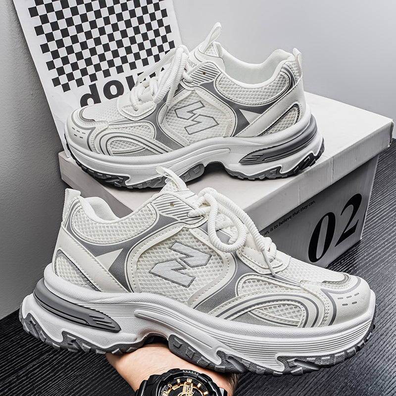 Printemps Automne Hommes Chunky Chaussures de papa