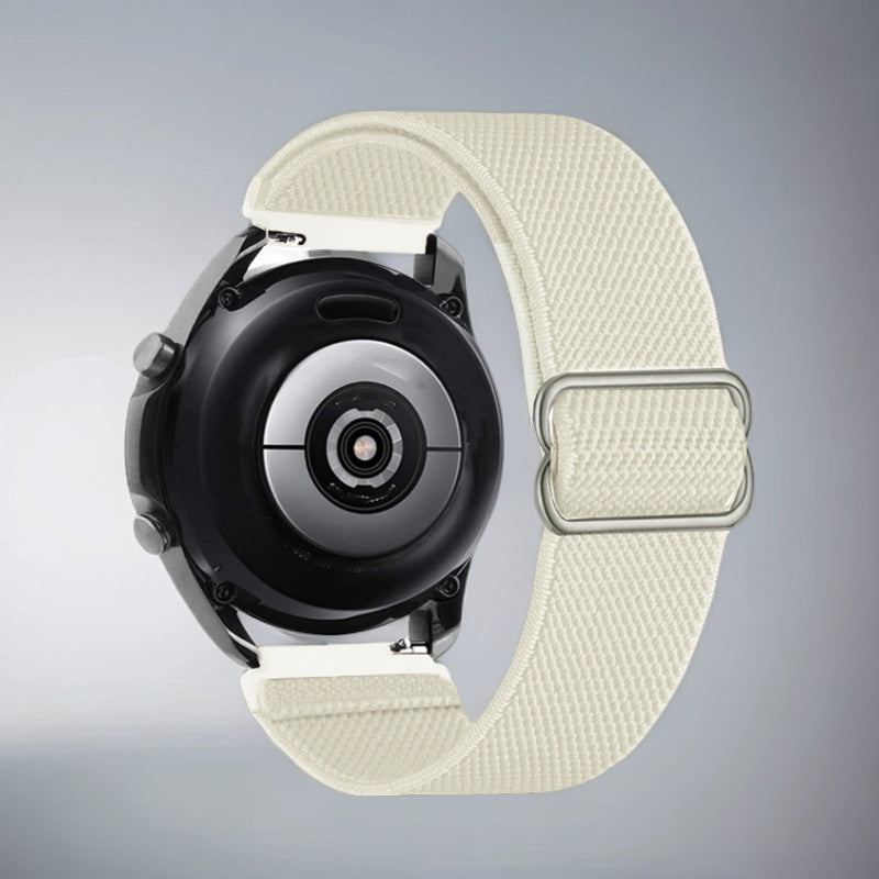Bracelet tissé en polyester élastique à libération rapide