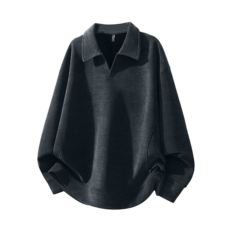 Haut du palonnier occasionnel masculin à manches longues pour l'automne Et l'hiver