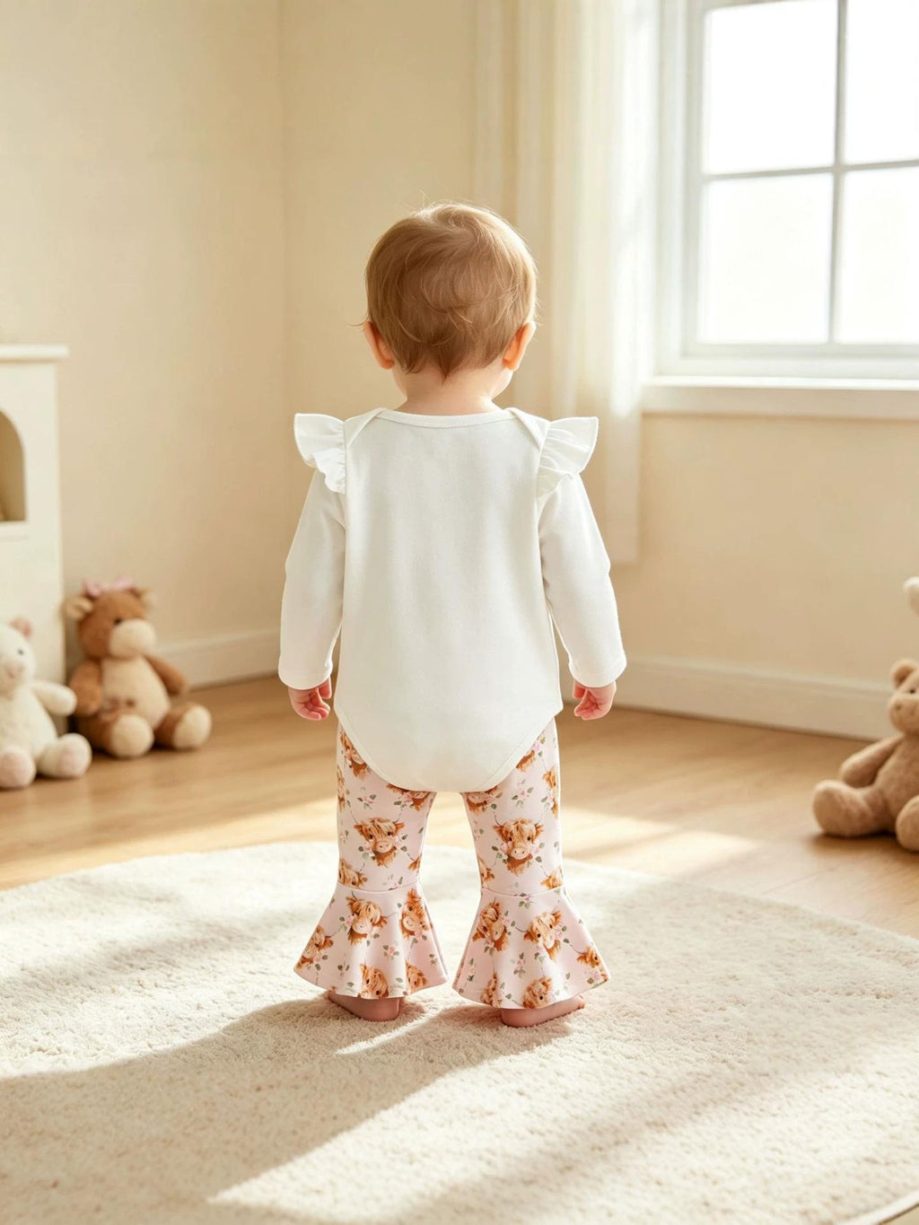 Ensemble de pulls pour sweat-shirt en col rond pour enfants