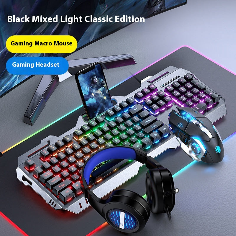 Clavier filaire mécanique Feeling jeu électronique de bureau de sport ordinateur Mute