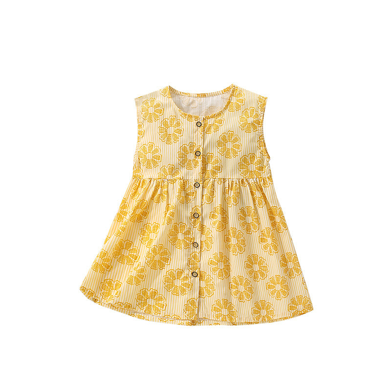 Robe sans manches pour les filles