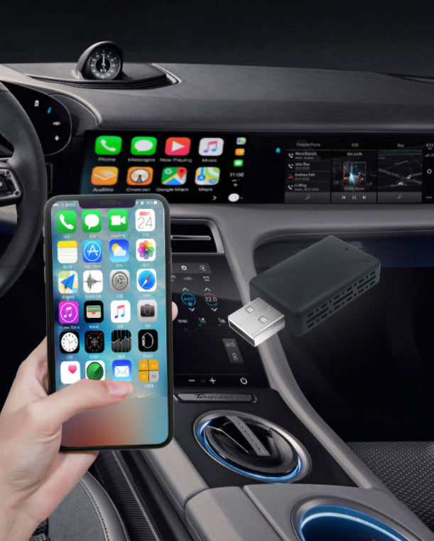 Adaptateur de voiture sans fil 2-en-1
