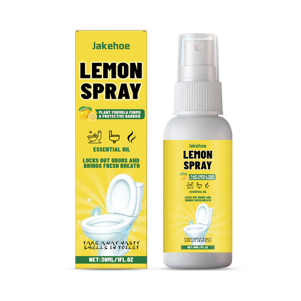 Spray de désodorisation des toilettes Saveur de citron 30ml1box
