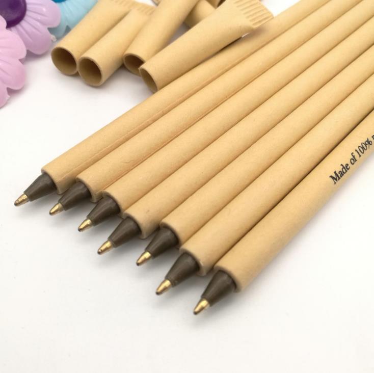 Stylo à tube en papier écologique