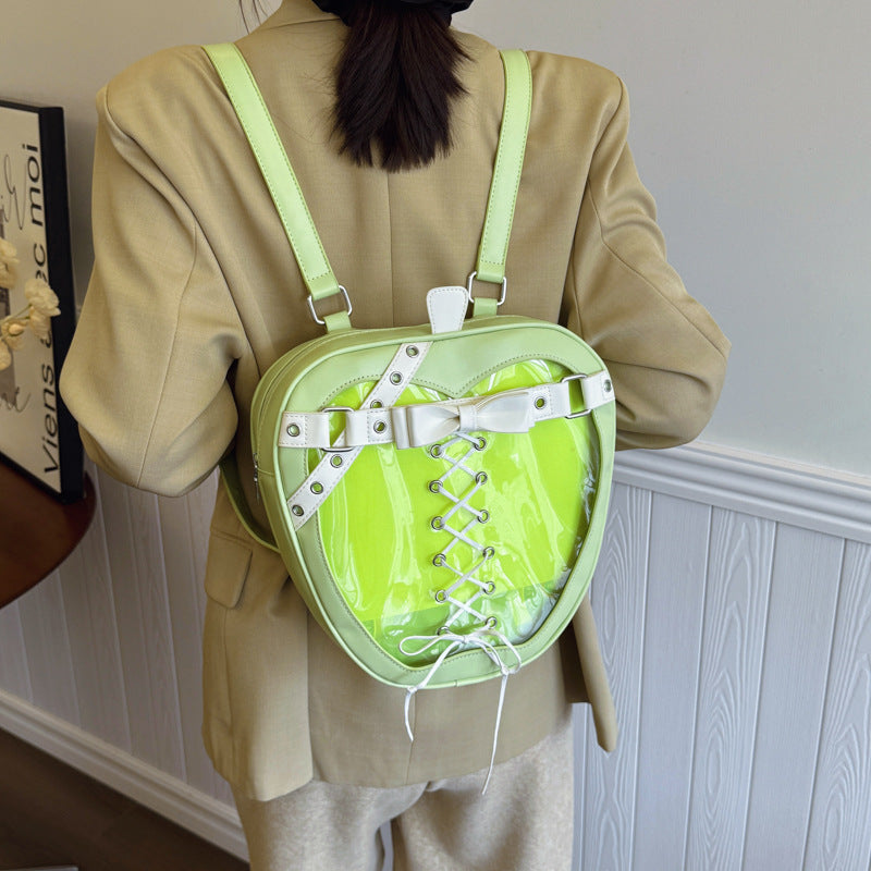 Sac à dos transparent pour les filles