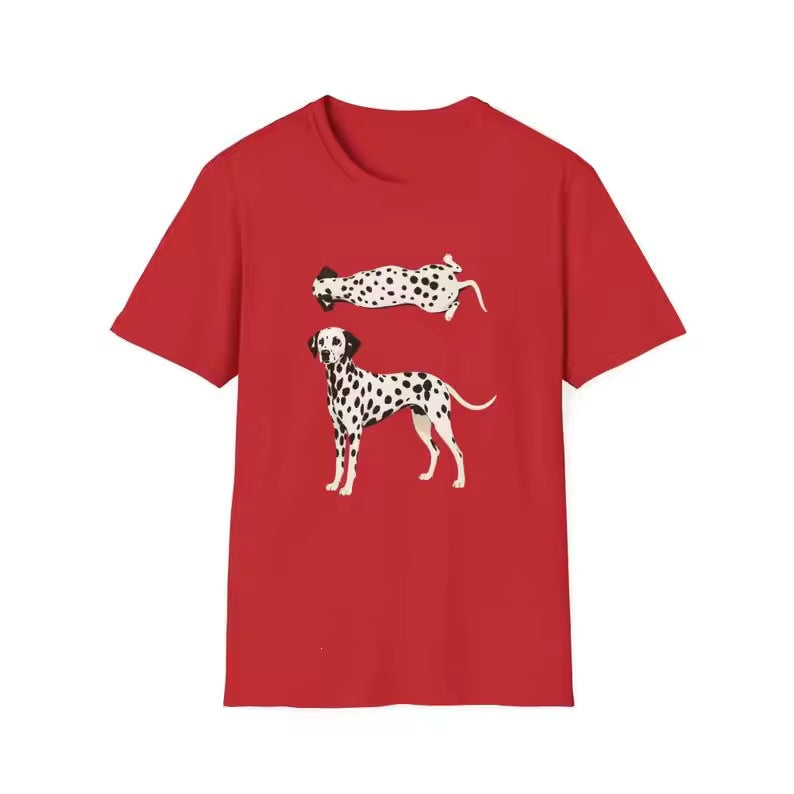 T-shirt dalmatien polyvalent et confortable pour hommes