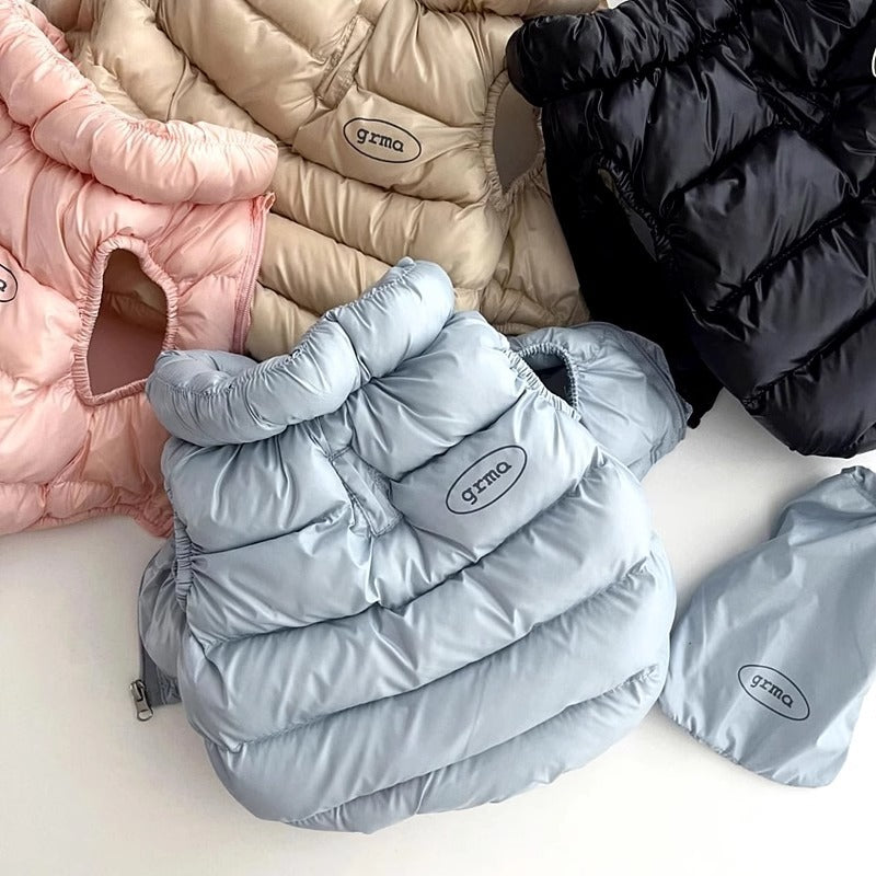 Manteau de coton chaud d'hiver pour animaux de compagnie