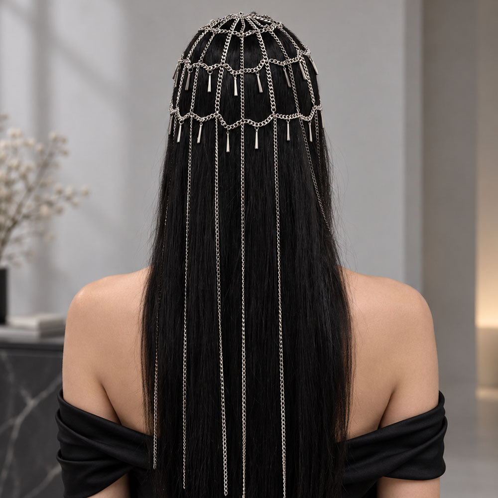 Chaîne Européenne et américaine Retro Mesh Tassel