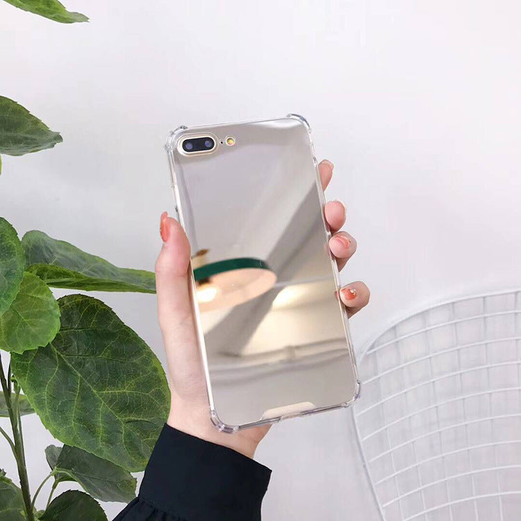 Boîtier de téléphone de protection souple tout inclus pour miroir Shell