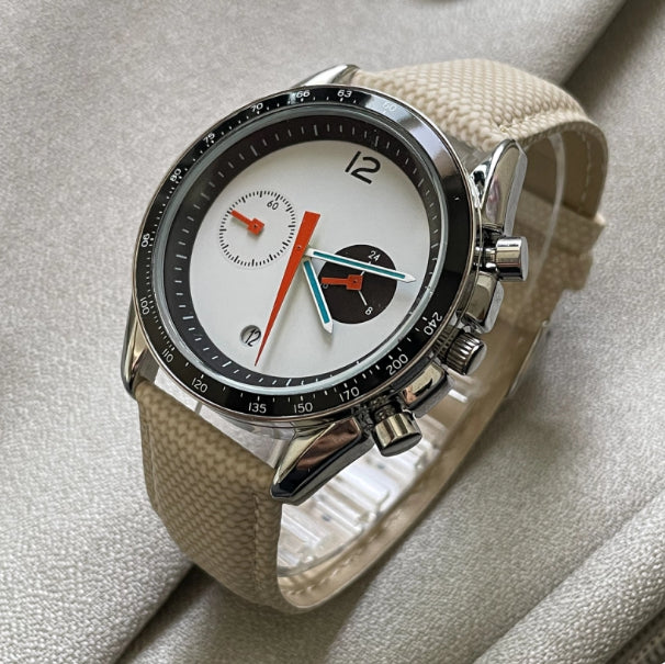 Fashion Trend Diamond Bande en acier imperméable QuartzMen's Watch