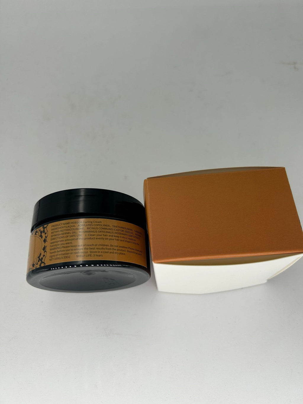 Crème de styling de Curl marocain HOEGOA