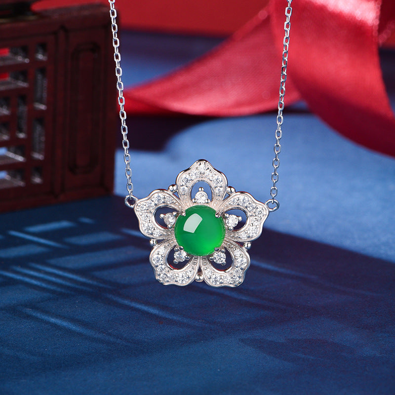 Collier de trèfle en argent sterling S925