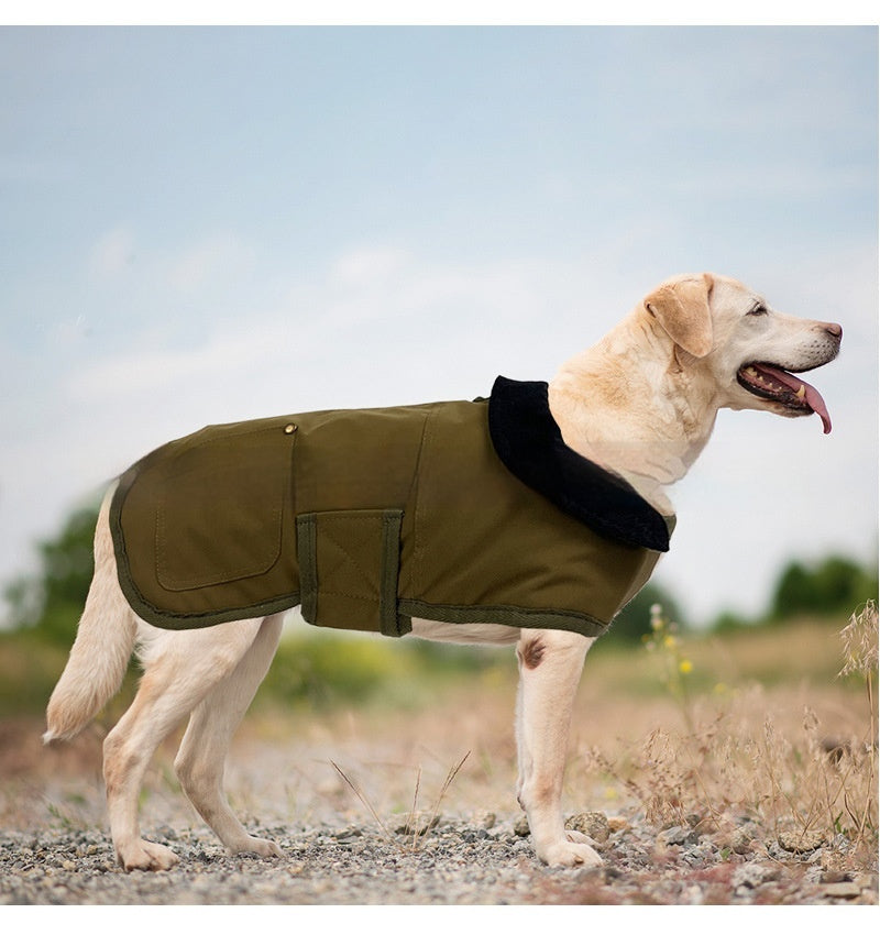 Le manteau de chien de même style est durable et résistant au froid
