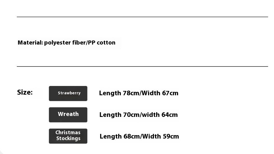 Tapis de Noël créatif quatre saisons