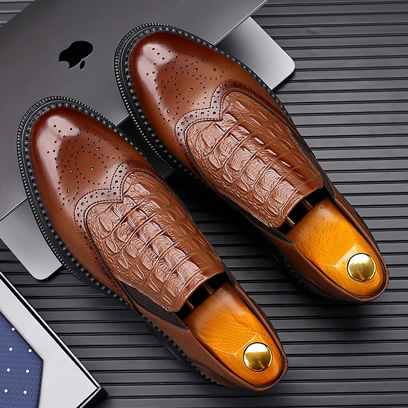 Hommes Robe Casual Chaussures en cuir