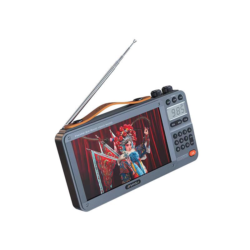 Home Radio pour personnes âgées Full Band Bluetooth Speaker HD Video Player