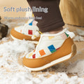 Bottes de neige pour enfants de fond doux d'hiver
