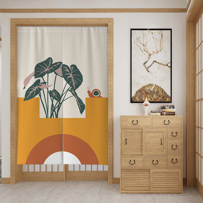 Rideaux de porte en tissu personnalisé