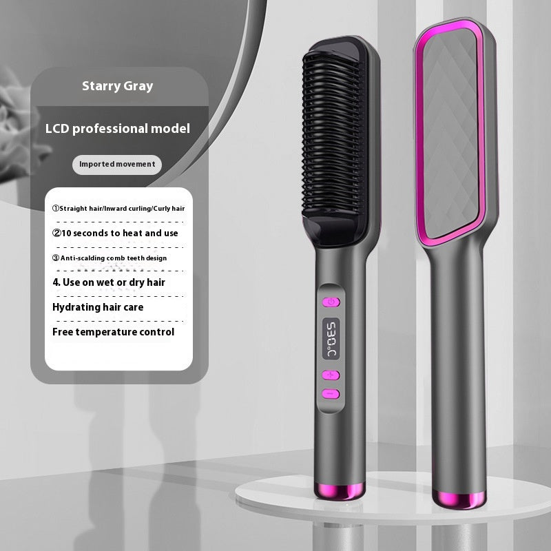 Négatif Ion Comb droite ne fait pas de mal à la redresseur de cheveux