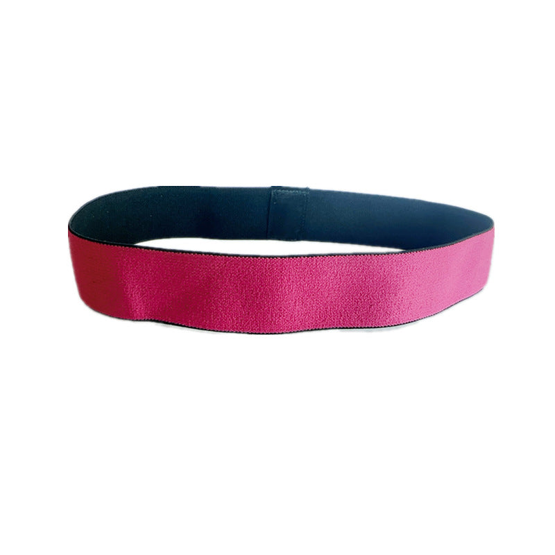 Bande de fixation rouge rose Wig Edge Velcro Bandeau antidérapant réglable