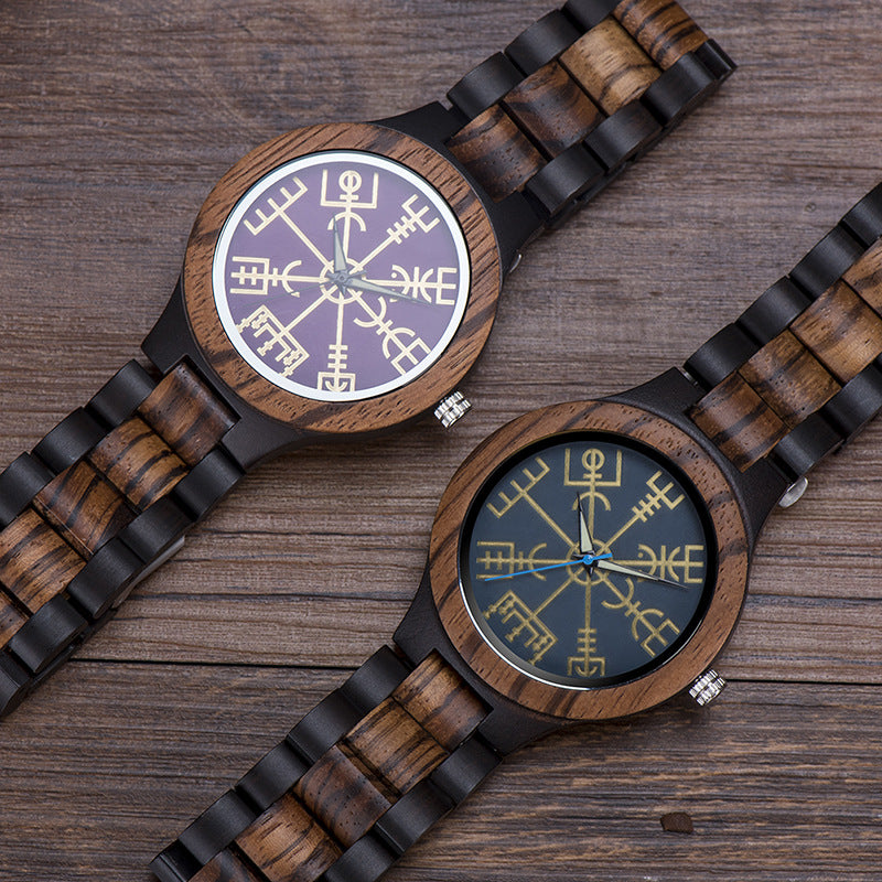 BOBO BIRD Montre en bois pour hommes